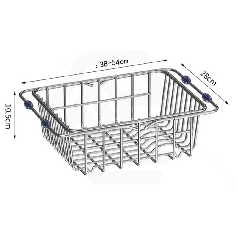 Navona Stainless Steel Sink Basket / Dish Rack Variant Colour Available