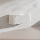 1200mm Carysil Plywood Wall Hung Floating Vanity 12 O'clock/NO Tap Hole with Center Waste Hole Stone Top Brushed Gold Handle Included - Various Color