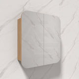 750/900/1200mm Carysil Plywood Wall Hung Shaving Cabinet Matt White/Walnut Finish for Bathroom