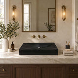 Dune Above Counter Wash Basin Sani-Quartz Composite High-end 815x465x130mm - Colours Available