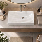 Dune Above Counter Wash Basin Sani-Quartz Composite High-end 815x465x130mm - Colours Available