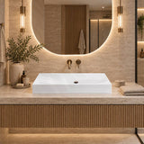 Dune Above Counter Wash Basin Sani-Quartz Composite High-end 815x465x130mm - Colours Available