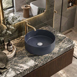 Carysil Round Above Counter Ceramic Basin 360x360x120mm - Variant Colour Available