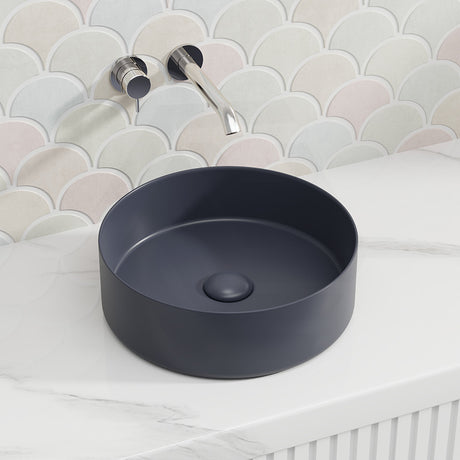 Carysil 360x360x120mm Round Above Counter Ceramic Basin Variant Colour Available