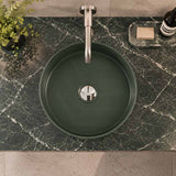 Carysil Round Above Counter Ceramic Basin 360x360x120mm - Variant Colour Available