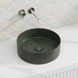 Carysil 360x360x120mm Round Above Counter Ceramic Basin Variant Colour Available
