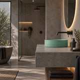 Carysil Round Above Counter Ceramic Basin 360x360x120mm - Variant Colour Available