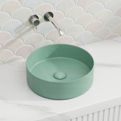 Carysil 360x360x120mm Round Above Counter Ceramic Basin Variant Colour Available