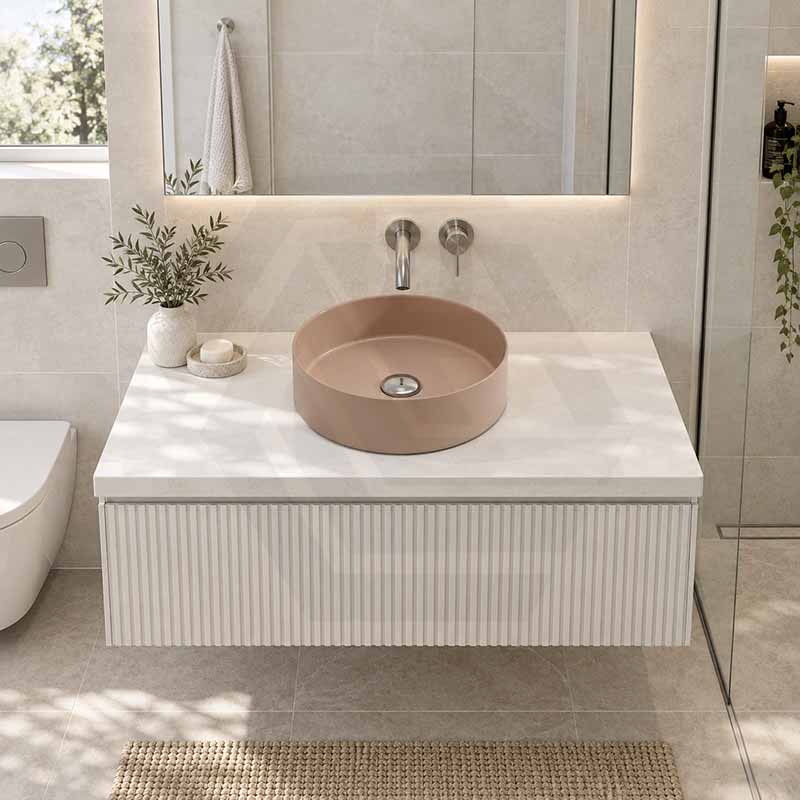 Carysil Round Above Counter Ceramic Basin 360x360x120mm - Variant Colour Available