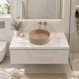 Carysil Round Above Counter Ceramic Basin 360x360x120mm - Variant Colour Available