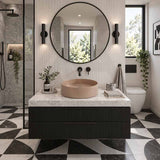 Carysil Round Above Counter Ceramic Basin 360x360x120mm - Variant Colour Available