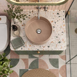 Carysil Round Above Counter Ceramic Basin 360x360x120mm - Variant Colour Available
