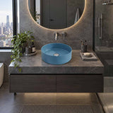 Carysil Round Above Counter Ceramic Basin 360x360x120mm - Variant Colour Available