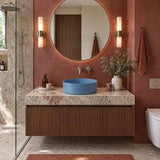 Carysil Round Above Counter Ceramic Basin 360x360x120mm - Variant Colour Available