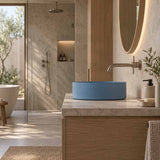 Carysil Round Above Counter Ceramic Basin 360x360x120mm - Variant Colour Available