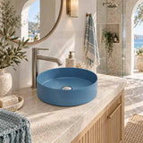 Carysil Round Above Counter Ceramic Basin 360x360x120mm - Variant Colour Available