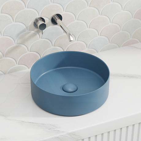Carysil 360x360x120mm Round Above Counter Ceramic Basin Variant Colour Available