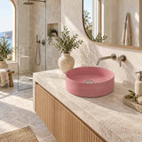Carysil Round Above Counter Ceramic Basin 360x360x120mm - Variant Colour Available