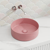 Carysil 360x360x120mm Round Above Counter Ceramic Basin Variant Colour Available