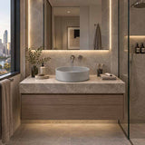 Carysil Round Above Counter Ceramic Basin 360x360x120mm - Variant Colour Available