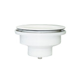 90/114mm Matt Black/White Kitchen Sink Strainer Waste Assembly for Stone Sink