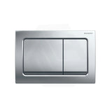 Geberit Alpha01 Square Dual Flush Plate for Concealed Cistern Various Colours Available