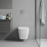 ENOX Rimless Wall Hung Toilet Pan Only With VORTEX Flushing Technology For Bathroom 490x340x350mm