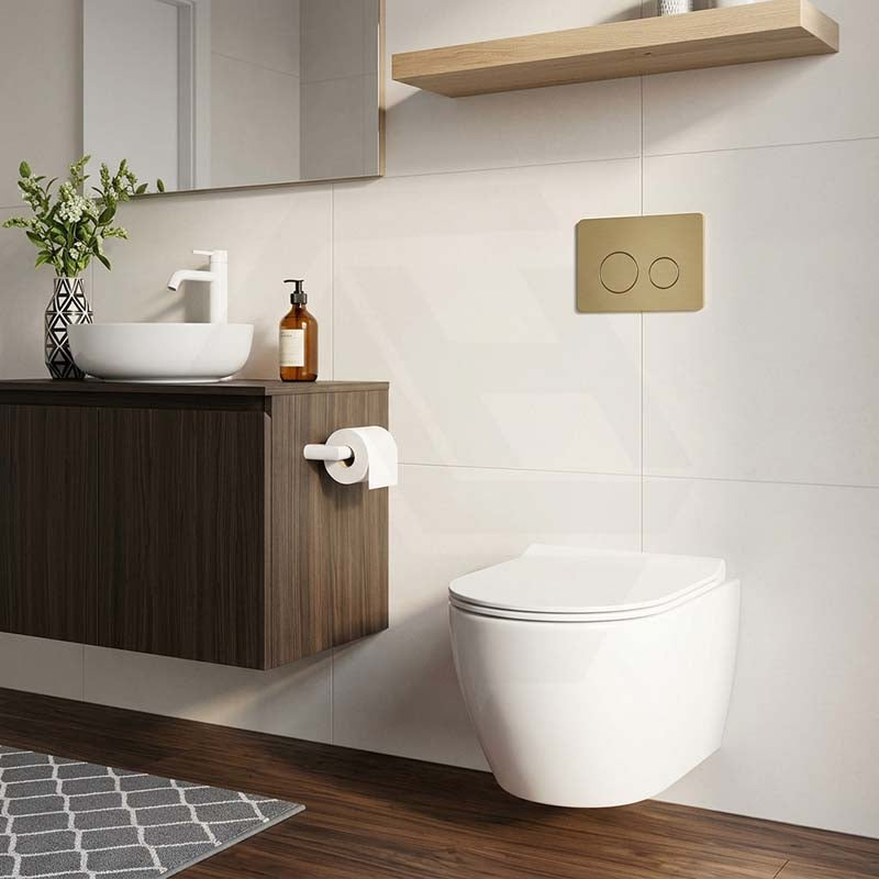 R&T Round Toilet Button for In-wall Concealed Cistern - Variant Colour