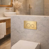 R&T Round Toilet Button for In-wall Concealed Cistern - Variant Colour