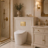 R&T Round Toilet Button for In-wall Concealed Cistern - Variant Colour