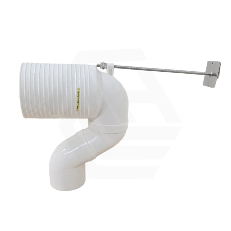 Toilet Suite S Trap Universal Extended Pan Connector 120mm Cut Lines
