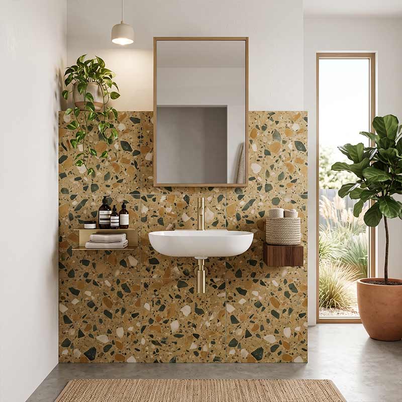Wall Hung Ceramic Oval Basin With Tap Hole 560x400x125mm - Gloss White