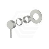 N#1(Nickel) Norico Pentro Round Wall Mixer Dress Kit Only Variant Colour Available