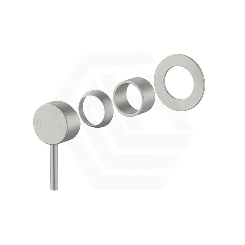 N#1(Nickel) Norico Pentro Round Wall Mixer Dress Kit Only Variant Colour Available