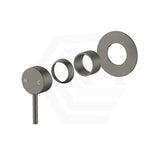 M#1(Gunmetal-Grey) Norico Pentro Round Wall Mixer Dress Kit Only Variant Colour Available
