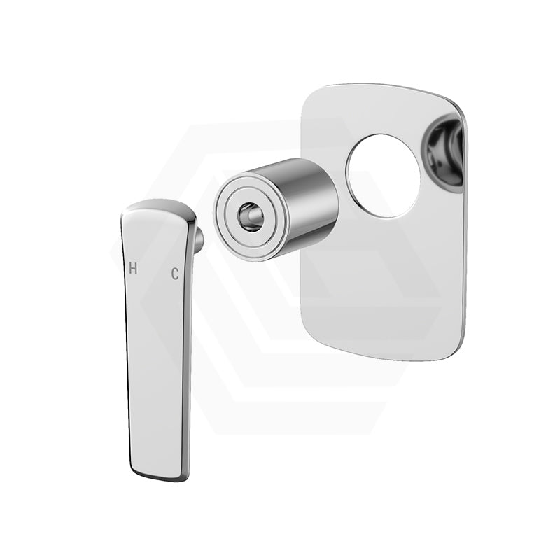 #Chrome Norico Esperia Rounded Square Wall Mixer Dress Kit Only Variant Colour Available