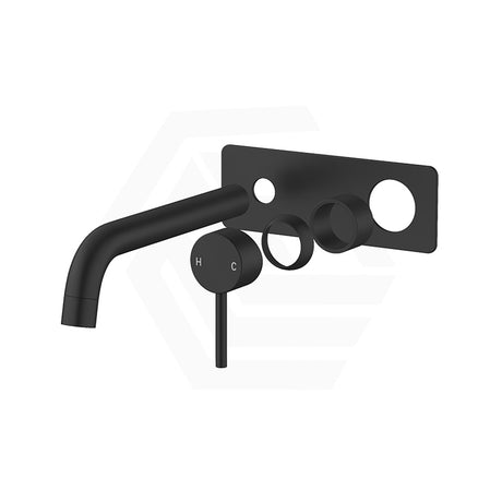 Norico Pentro Round Wall Mixer with Spout Dress Kit Only Rectangle Plate Variant Colour Available