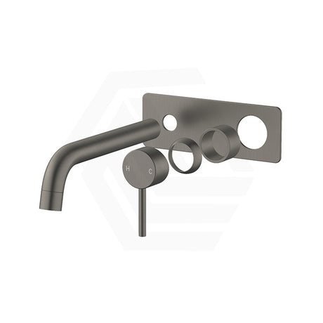 Norico Pentro Round Wall Mixer with Spout Dress Kit Only Rectangle Plate Variant Colour Available