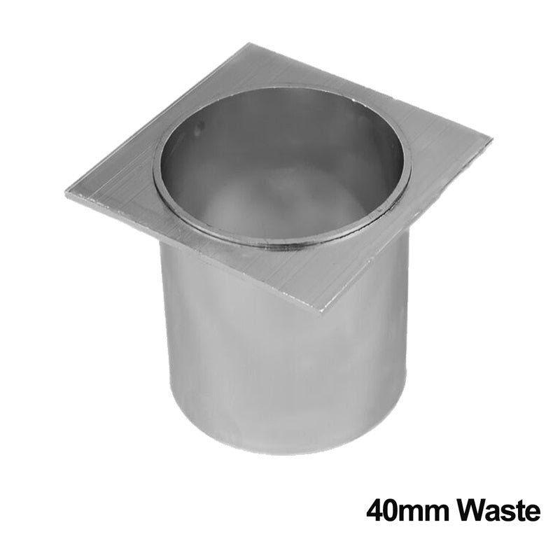 Lauxes Aluminium Shower Grate Waste Silver 40/50/72/80Mm 50Mm Drain Accessories