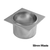 Lauxes Aluminium Shower Grate Waste Silver 40/50/72/80mm