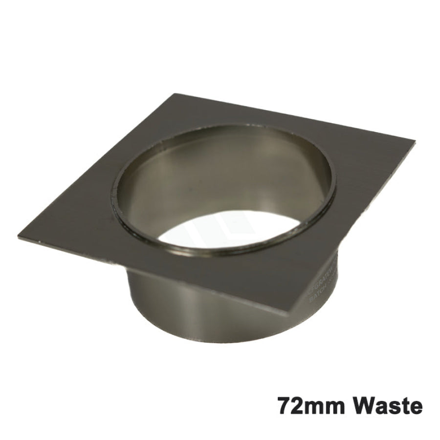 N#7(Nickel) Lauxes Aluminium Shower Grate Waste Brushed Nickel 40/50/72/80mm