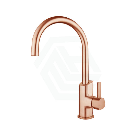 X - Class Xpressfit 304 Stainless Steel Rose Gold Kitchen Mixer Swivel Sink Mixers