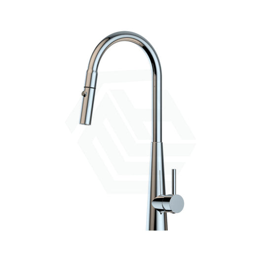 Xcel Xpressfit Polished Chrome Stainless Steel Retractable Dual Spray Swivel Pull Out Mixer Tap