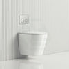 Zara Rimless Wall Hung Toilet Pan With Inwall Cistern Flush Button Suites