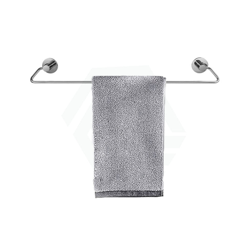 Zevi 600Mm Self Adhesive Chrome Single Towel Rail Stainless Steel 304 Wall Mounted Drill Free