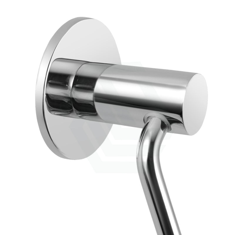 Zevi Self Adhesive Round Chrome Toilet Paper Roll Holder 304 Stainless Steel Drill Free