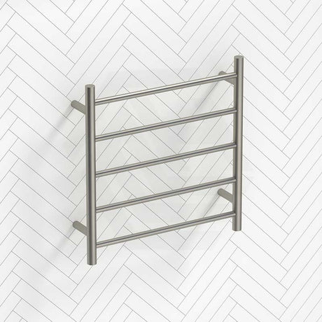 620x600x120mm Round Electric Heated Towel Rack 6 Bars Variant Colour Available