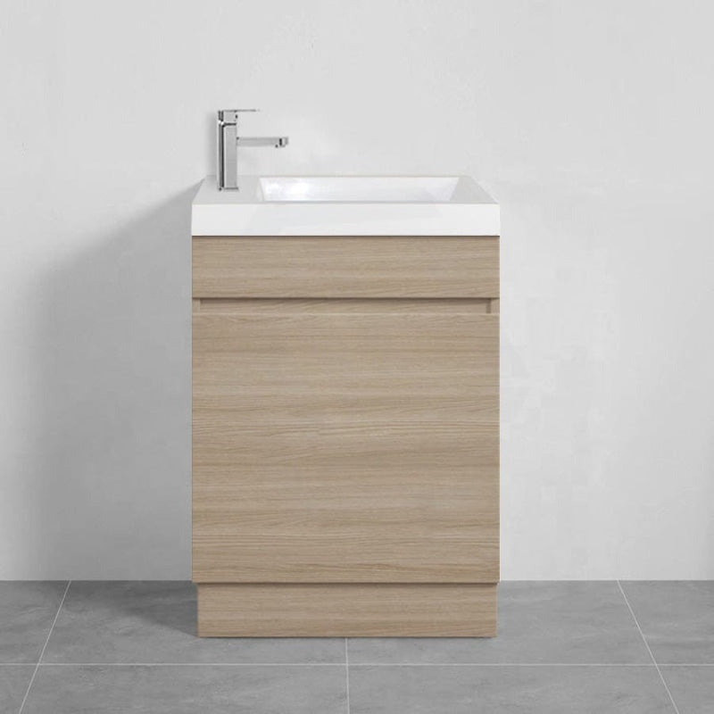 500Mm Freestanding Bathroom Vanity With Kickboard 1-Door Multi-Colour Cabinet Only Vanities With