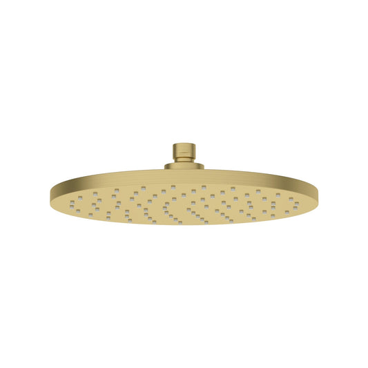 G#4(Gold) Otus 250mm Round Plastic Overhead Shower Head Brushed Gold