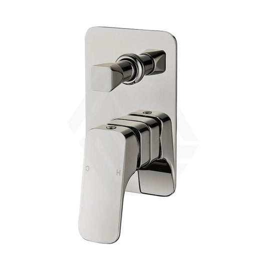 N#1(Nickel) Nova New Brass Brushed Nickel Bath/Shower Wall Mixer With Diverter Mixers With